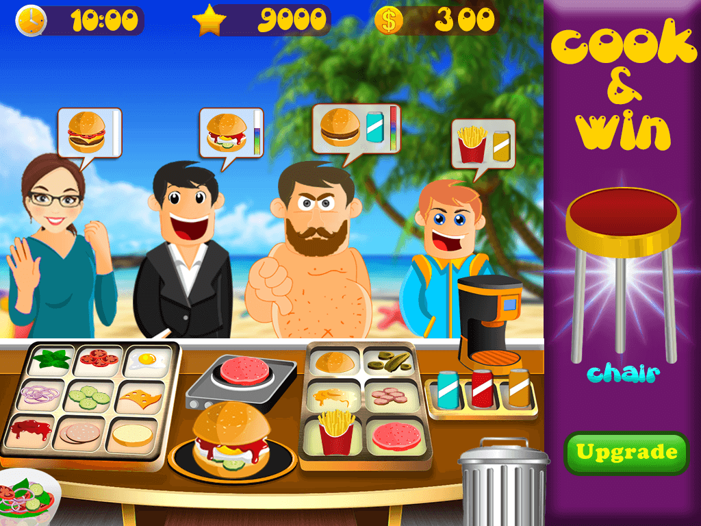 Burger Shop Restaurant : Burger Maker Cooking Game скачать бесплатно  Казуальные на Android из каталога RuStore от freebabygames5