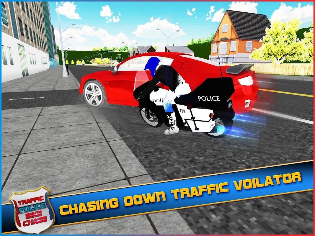 Traffic Police Bike Chase 3D скачать бесплатно Гоночные на Android из  каталога RuStore от MegaByte Studios