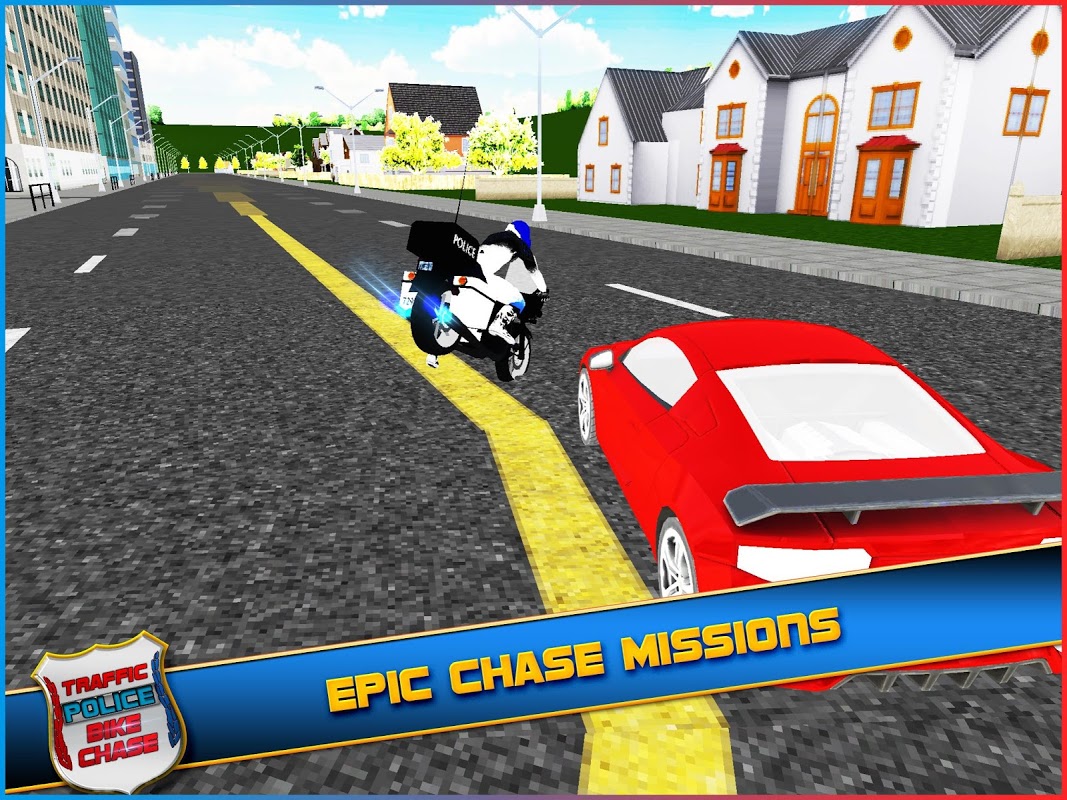 Traffic Police Bike Chase 3D скачать бесплатно Гоночные на Android из  каталога RuStore от MegaByte Studios