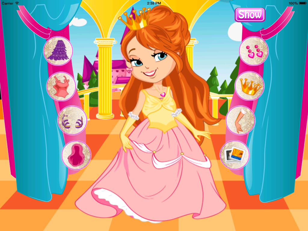 Little Princess Makeover скачать бесплатно Детские на Android из каталога  RuStore от New Born Games