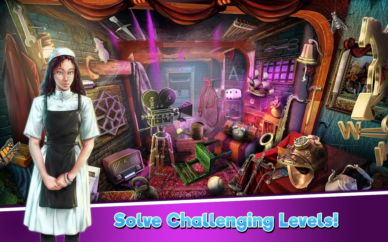 Hidden Objects Mystery Mansion скачать бесплатно Головоломки на Android из  каталога RuStore от Thorium Games