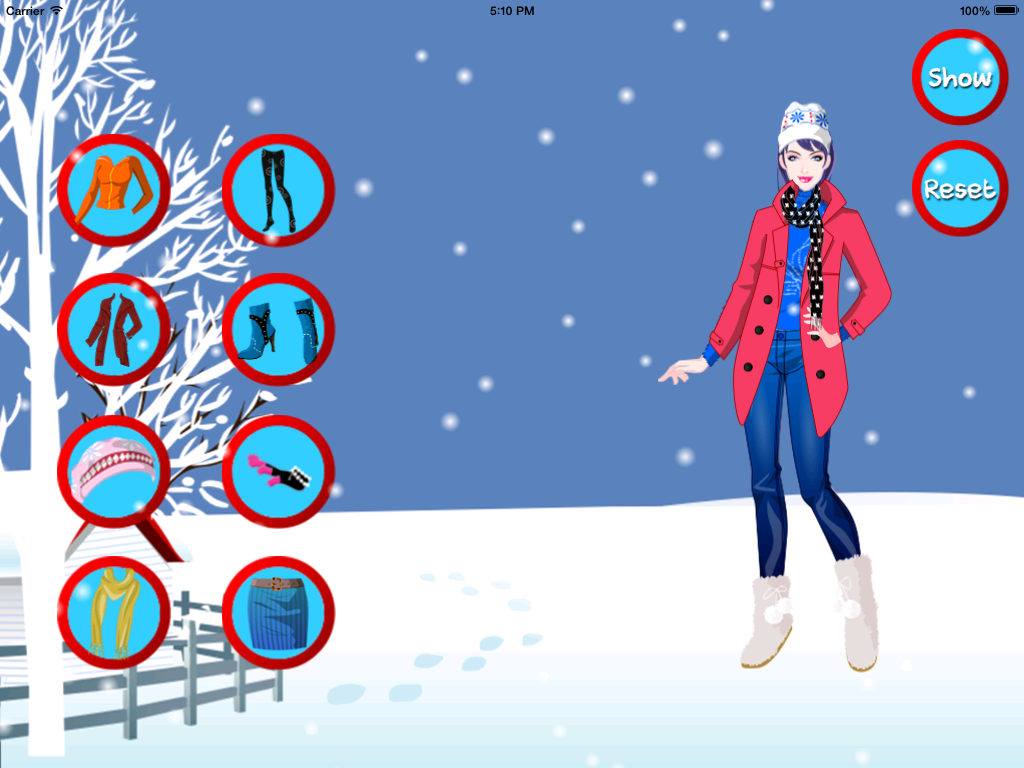 Winter Dressup - DressUp Games скачать бесплатно Детские на Android из  каталога RuStore от New Born Games