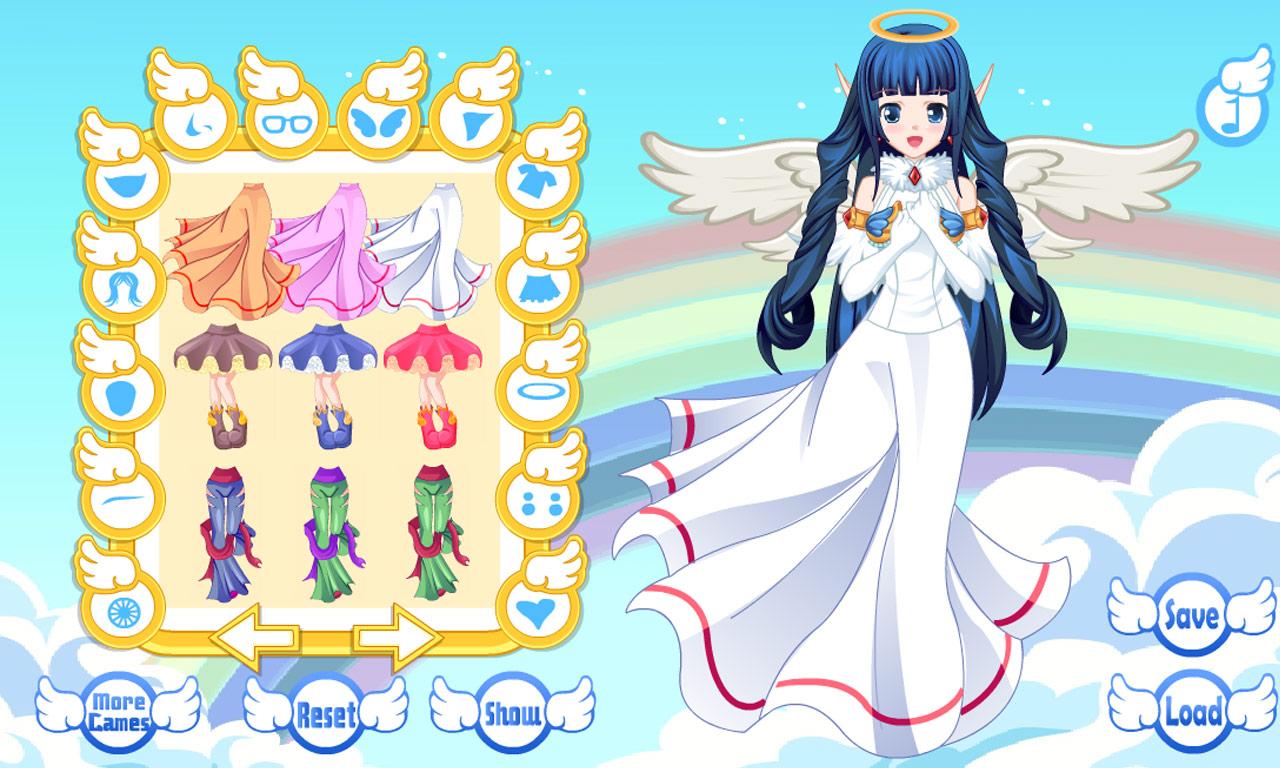 Dress Up Angel Avatar Anime Games скачать бесплатно Казуальные на Android  из каталога RuStore от bweb media