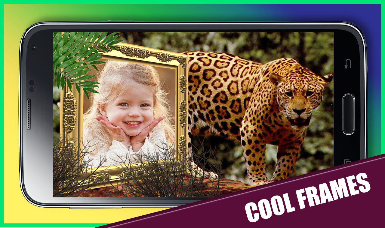 Jungle Animal Photo Frame скачать бесплатно Полезные инструменты на Android  из каталога RuStore от appspool1