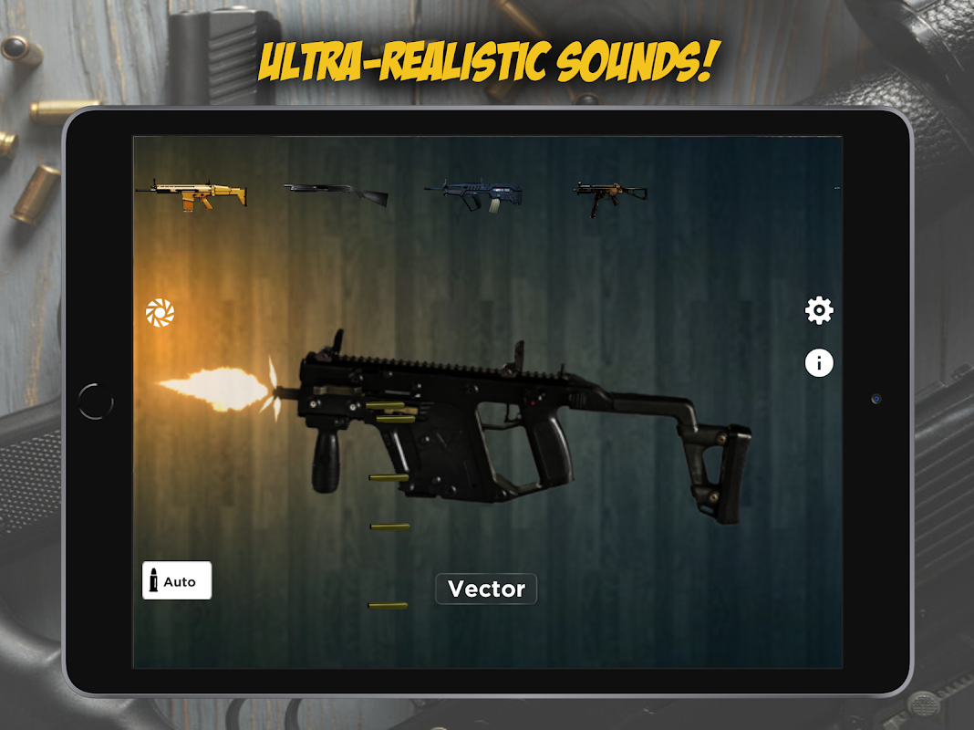 Realistic Guns Sounds - Bazooka Simulation скачать бесплатно Симуляторы на  Android из каталога RuStore от technokeet