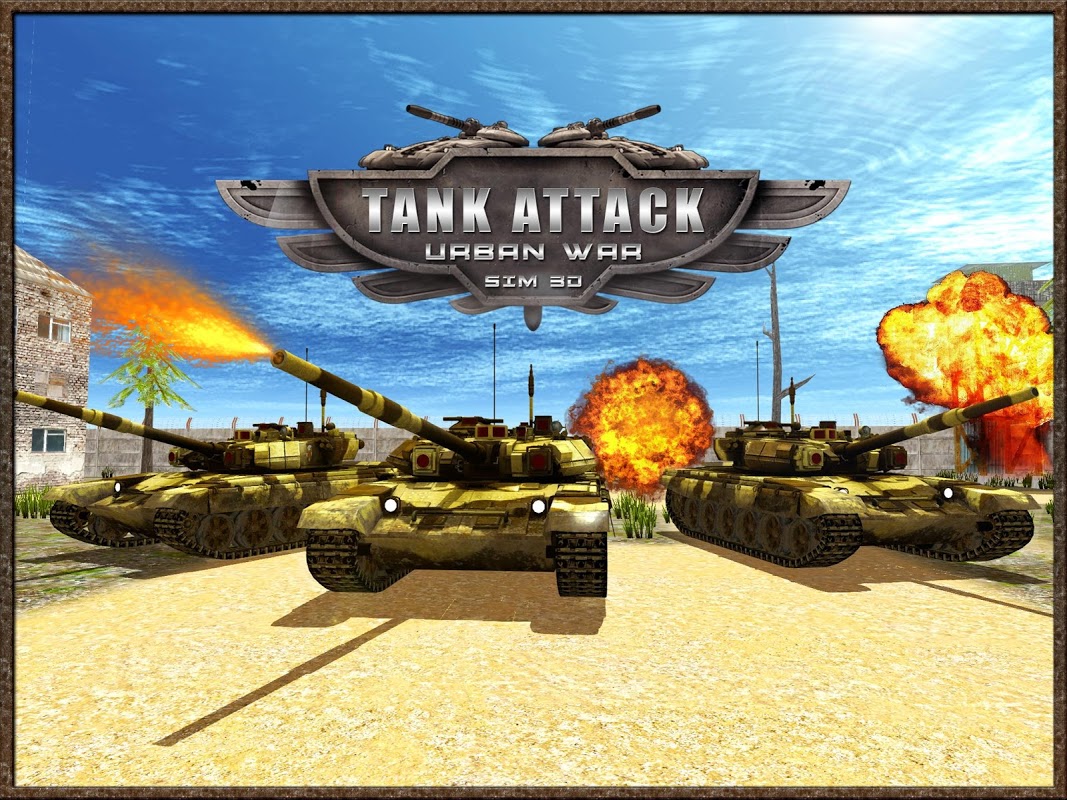 Атака Tank Urban War Sim 3D скачать бесплатно Стратегии на Android из  каталога RuStore от greenchillistudios