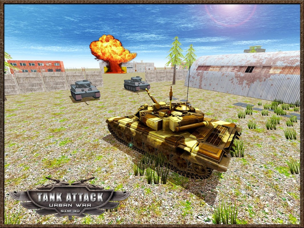 Атака Tank Urban War Sim 3D скачать бесплатно Стратегии на Android из  каталога RuStore от greenchillistudios