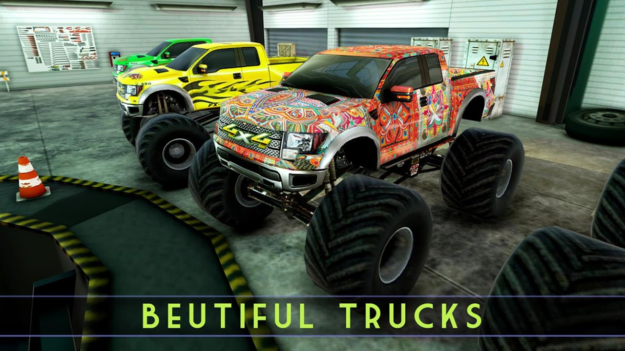 Impossible Tracks: 4x4 Monster Truck Stunts скачать бесплатно Гоночные на  Android из каталога RuStore от Wise Wing Games