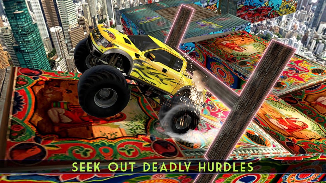 Impossible Tracks: 4x4 Monster Truck Stunts скачать бесплатно Гоночные на  Android из каталога RuStore от Wise Wing Games