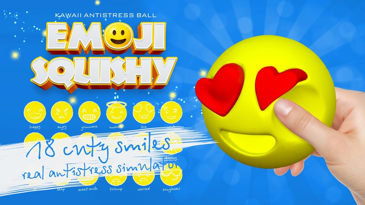 Squishy emoji smile kawaii antistress ball скачать бесплатно Казуальные на  Android из каталога RuStore от ODVgroup