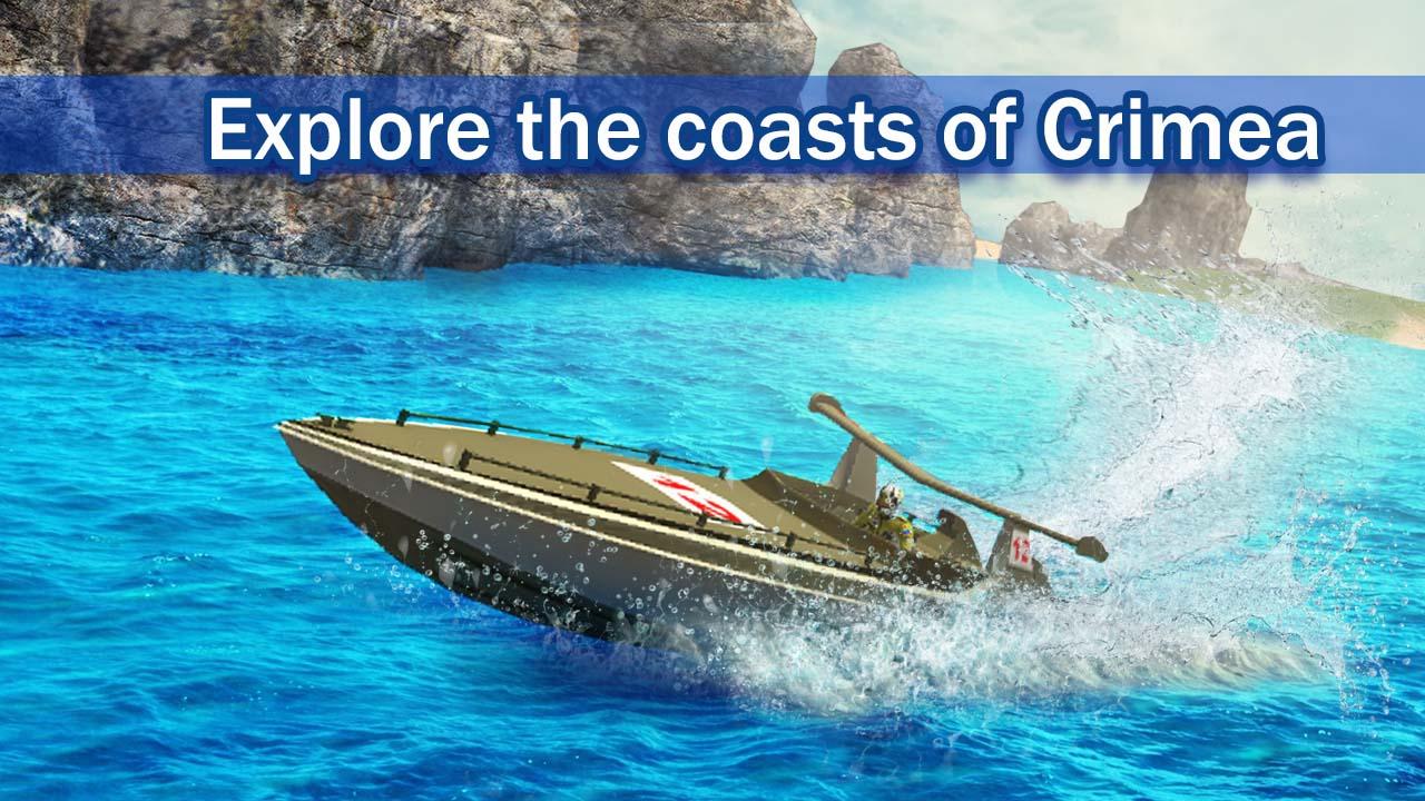 Sea Crimea Motor Boat Driving скачать бесплатно Симуляторы на Android из  каталога RuStore от Virtual 3D Worlds