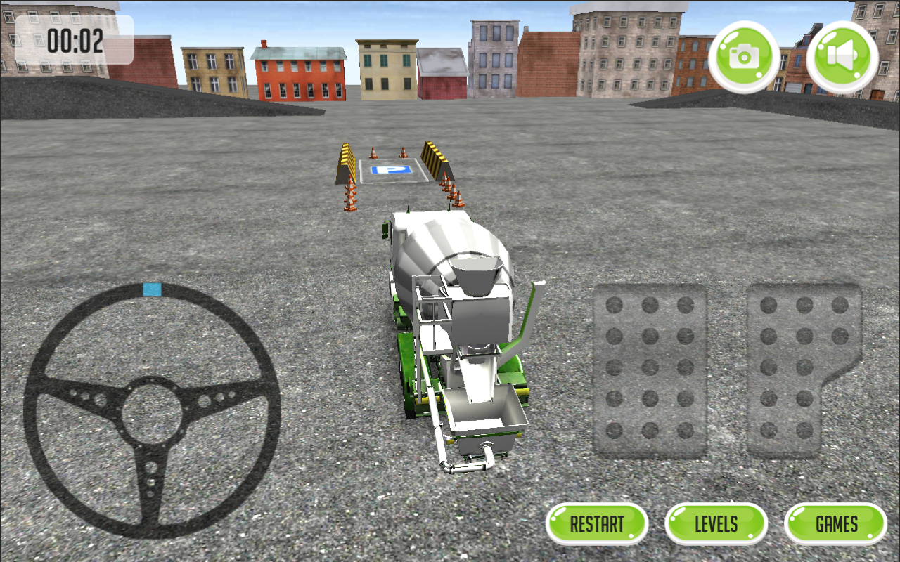 Construction Truck Parking 3D скачать бесплатно Симуляторы на Android из  каталога RuStore от UnityGamez