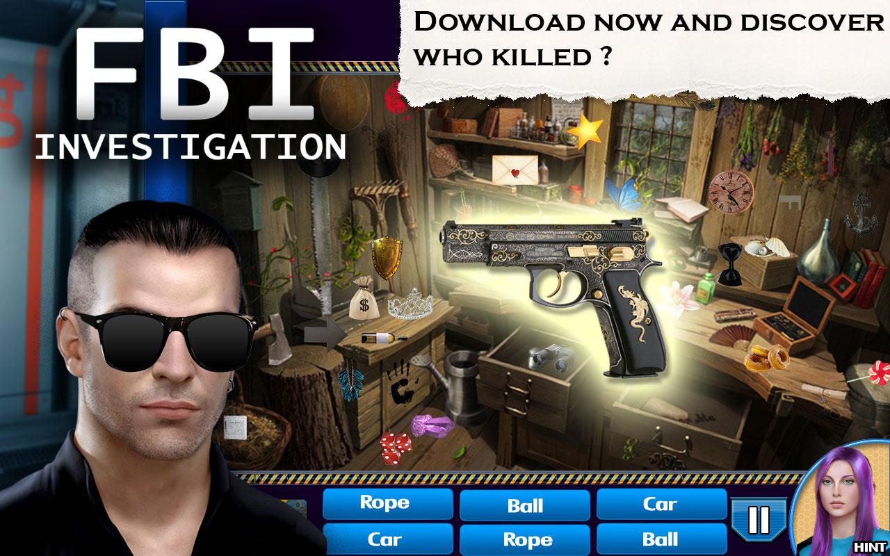 Criminal Case FBI : Investigation Hidden Objects скачать бесплатно Ролевые  на Android из каталога RuStore от dev apps