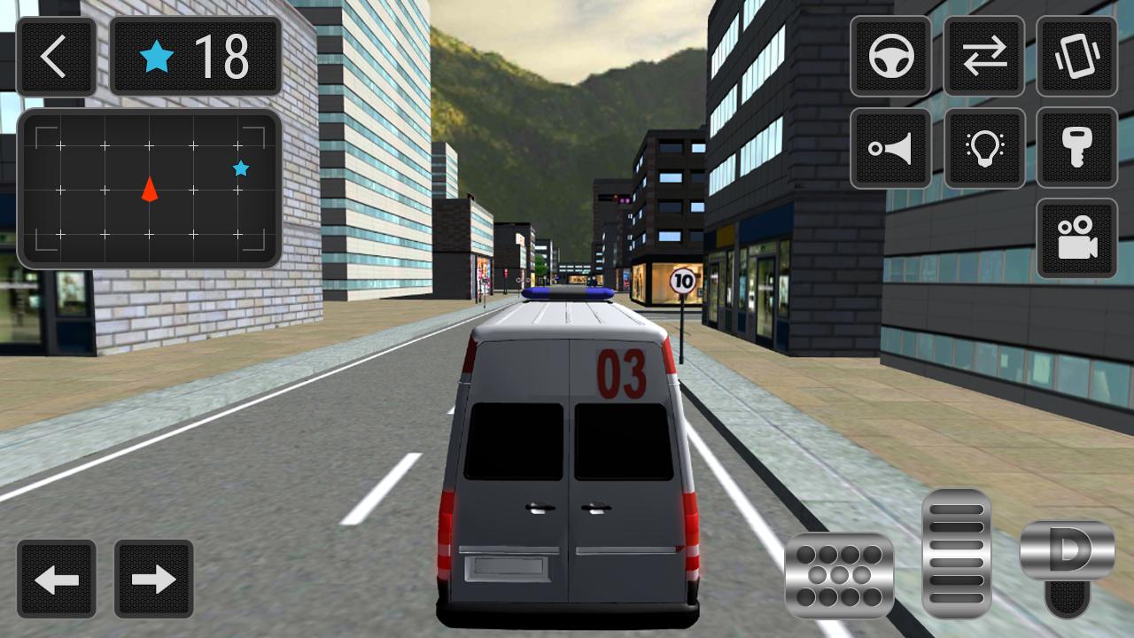 Driving Police Car Simulator скачать бесплатно Симуляторы на Android из  каталога RuStore от VVGameDev