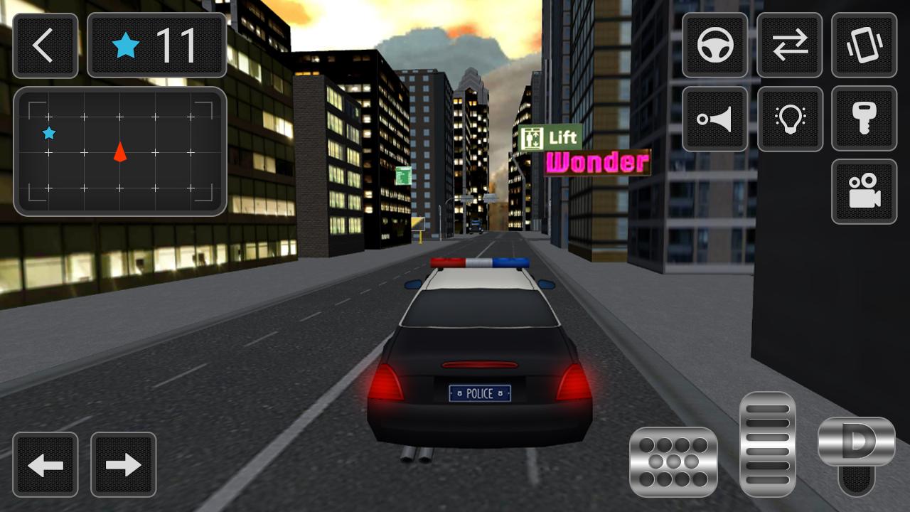 Driving Police Car Simulator скачать бесплатно Симуляторы на Android из  каталога RuStore от VVGameDev