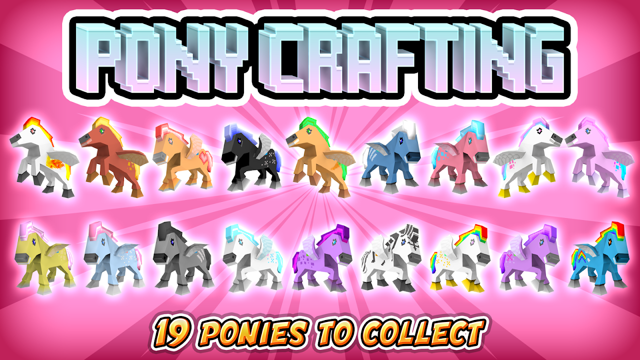 Pony Crafting скачать бесплатно Приключения на Android из каталога RuStore  от AceViral.com