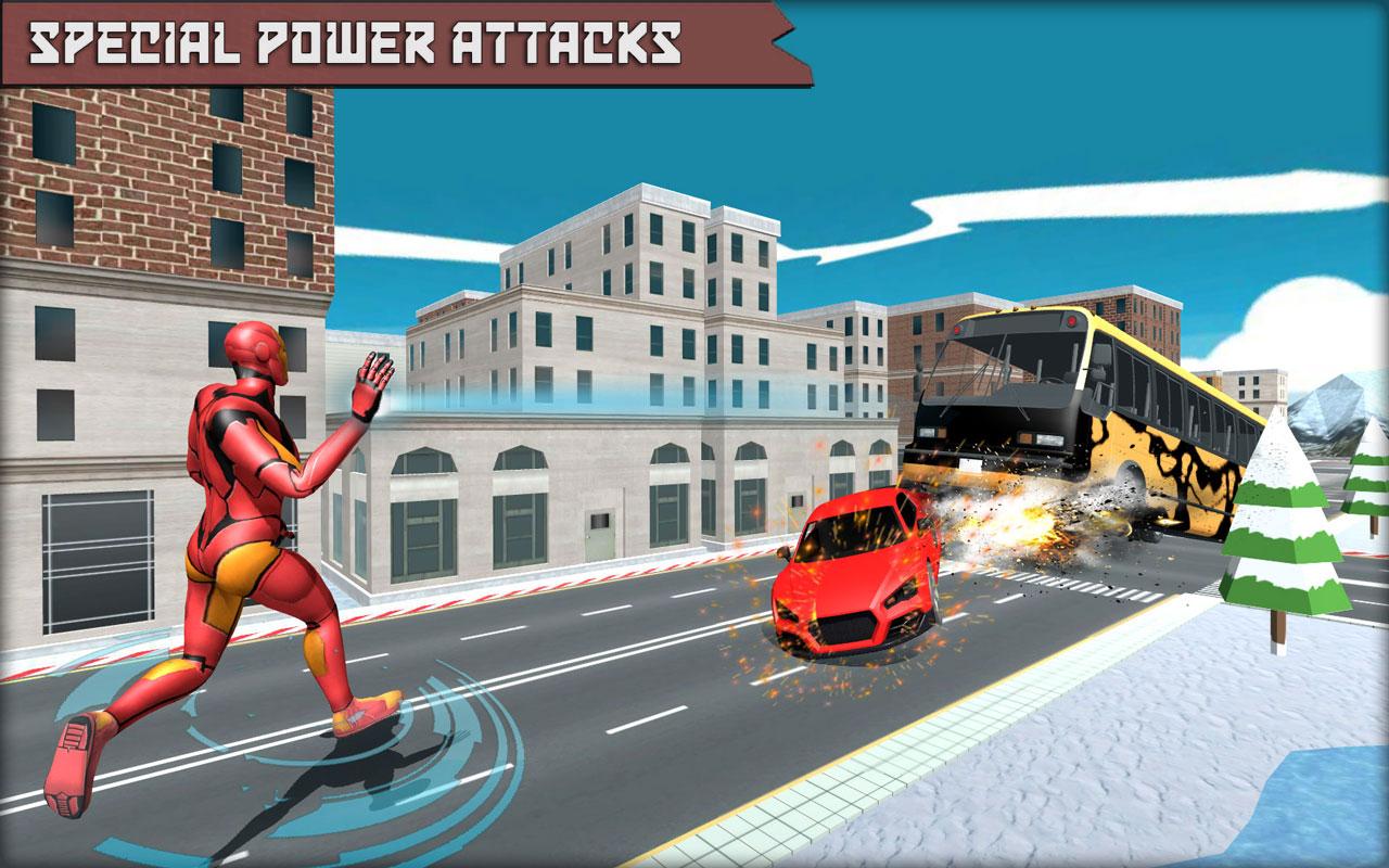 Iron Superhero War - Superhero Games скачать бесплатно Симуляторы на  Android из каталога RuStore от Anabi Tech