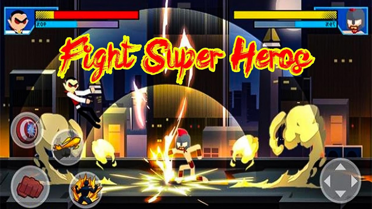 Stick Super Hero : Stickman Heroes Supreme Fight скачать бесплатно Экшен на  Android из каталога RuStore от Zohal Studios