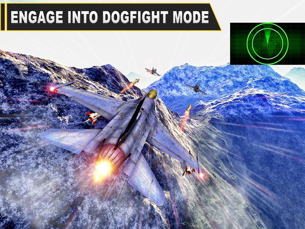 F18vF16 Fighter Jet Simulator скачать бесплатно Симуляторы на Android из  каталога RuStore от greenchillistudios