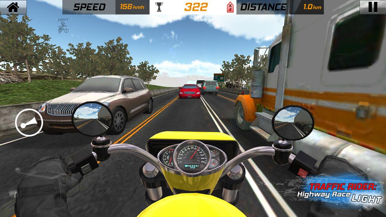 Traffic Rider: Highway Race Light скачать бесплатно Гоночные на Android из  каталога RuStore от ATL STUDIO