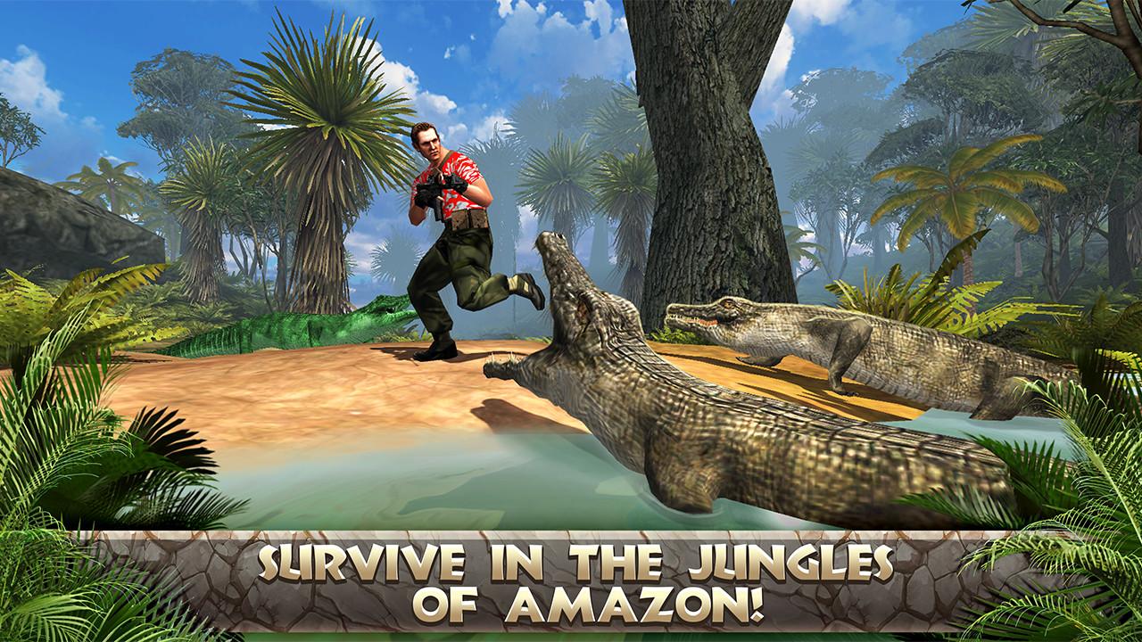 Amazon Island Survivor Quest скачать бесплатно Экшен на Android из каталога  RuStore от Mobile Simulators World