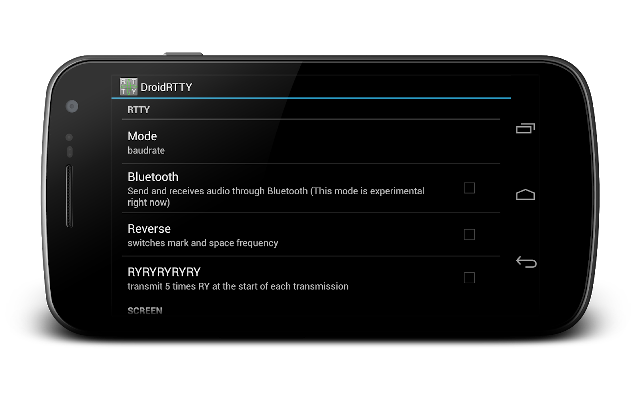 DroidRTTY for Ham Radio скачать бесплатно Полезные инструменты на Android  из каталога RuStore от Wolfgang Philipps
