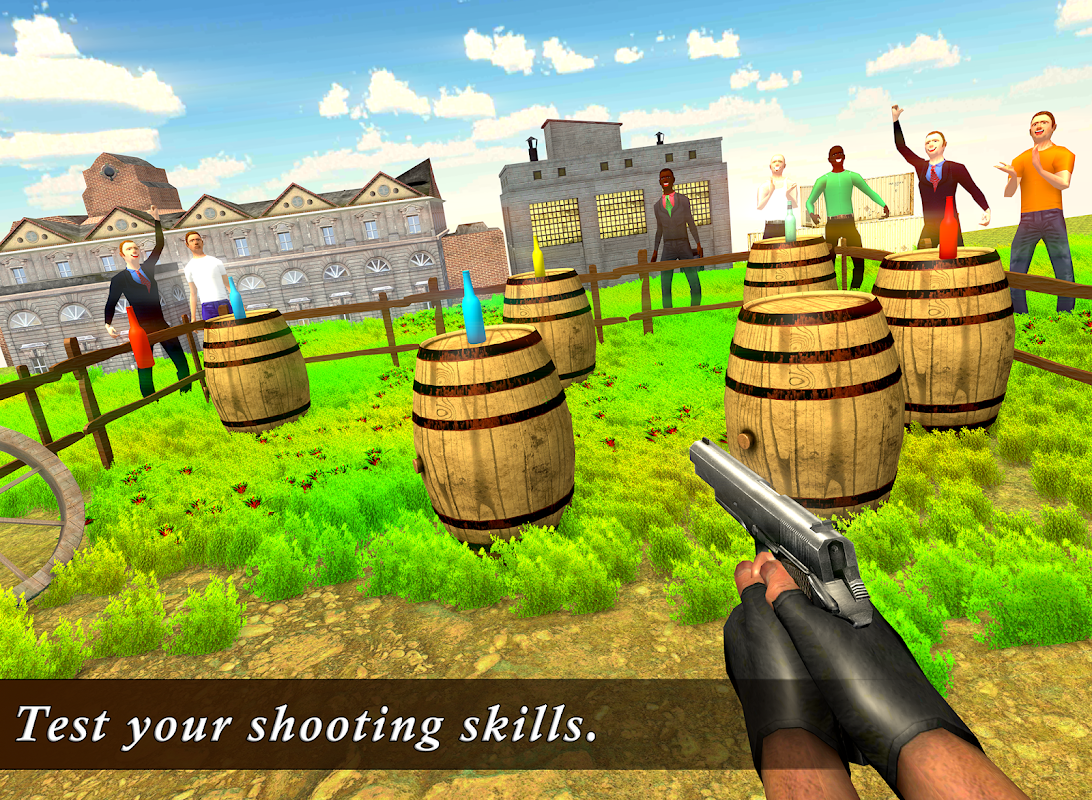 Real Bottle Shoot 3D - Expert Gun Shooting Game скачать бесплатно  Симуляторы на Android из каталога RuStore от VTD Games