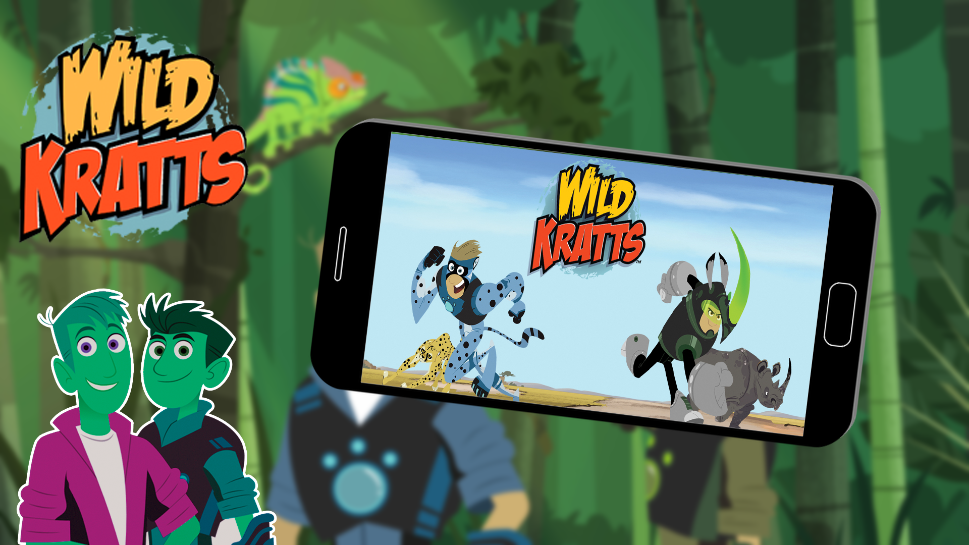 Wild Kratts World Adventure - Running скачать бесплатно Приключения на  Android из каталога RuStore от Funny Games Developer