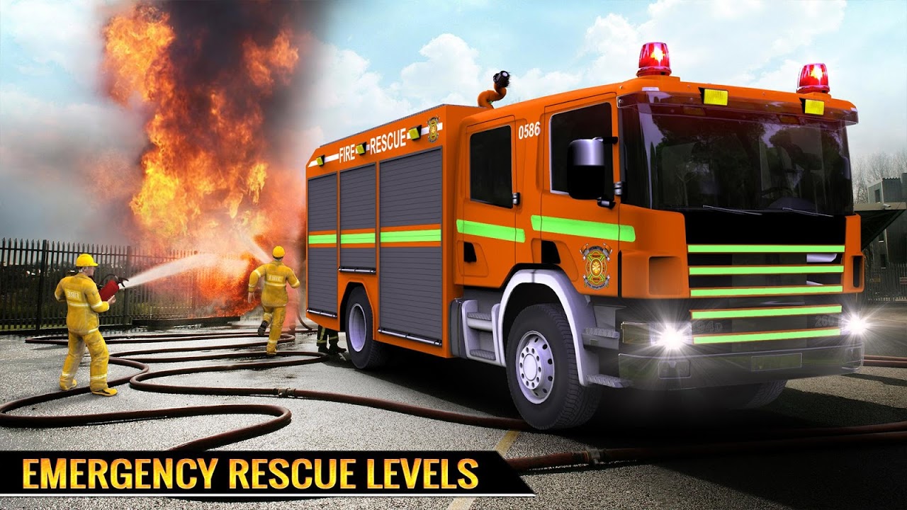 Real City Heroes Fire Fighter Games скачать бесплатно Симуляторы на Android  из каталога RuStore от Temok Studios