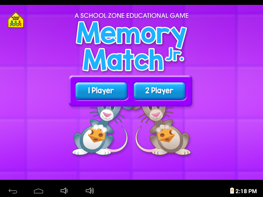 Memory Match Jr. скачать бесплатно Детские на Android из каталога RuStore  от School Zone Publishing