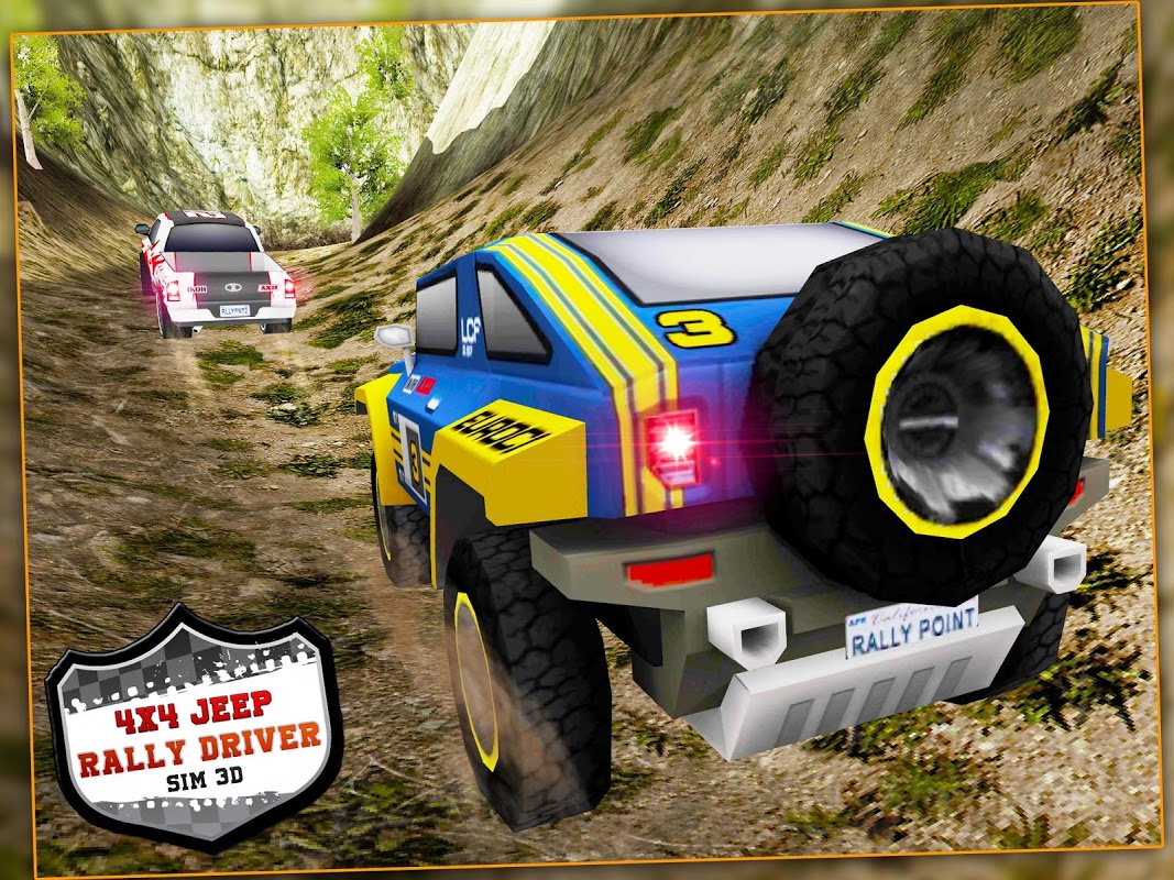 4x4 Jeep Rally Driver Sim 3D скачать бесплатно Гоночные на Android из  каталога RuStore от greenchillistudios