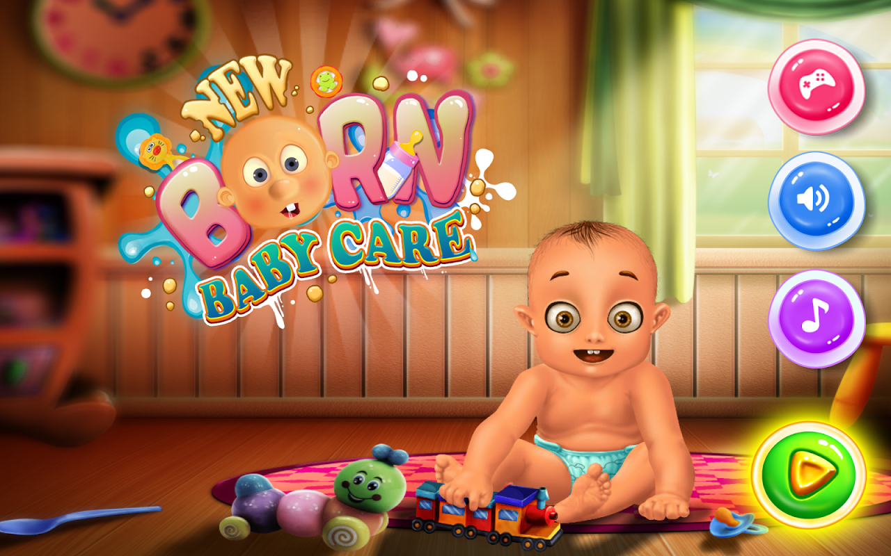 Newborn Baby Care - Girls Game скачать бесплатно Детские на Android из  каталога RuStore от romeLab