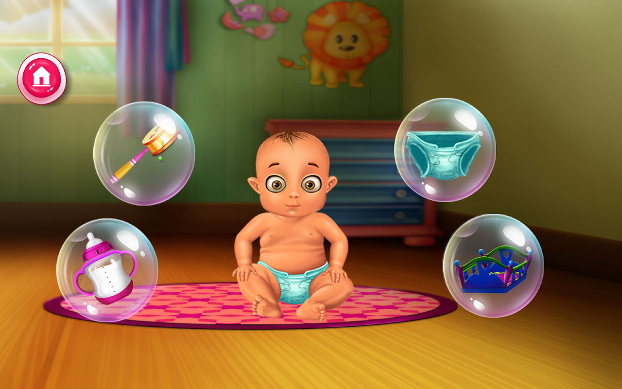 Newborn Baby Care - Girls Game скачать бесплатно Детские на Android из  каталога RuStore от romeLab