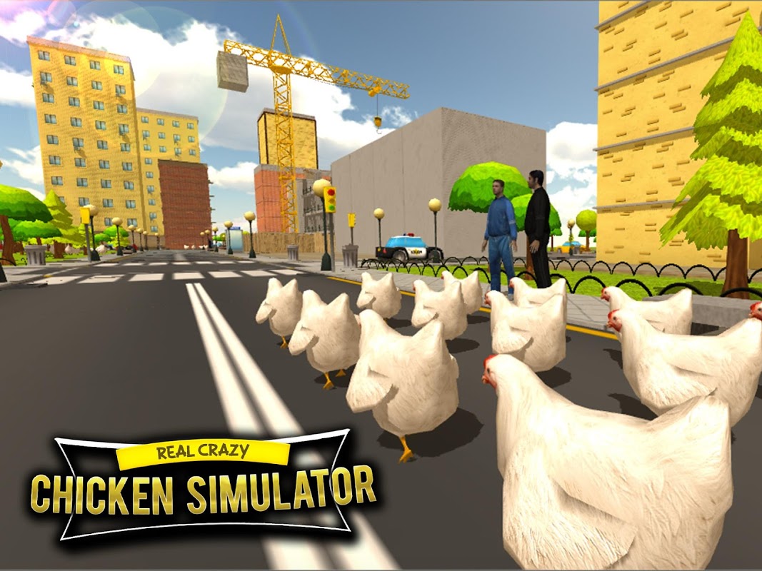 Crazy Chicken симулятор 3D скачать бесплатно Симуляторы на Android из  каталога RuStore от MegaByte Studios