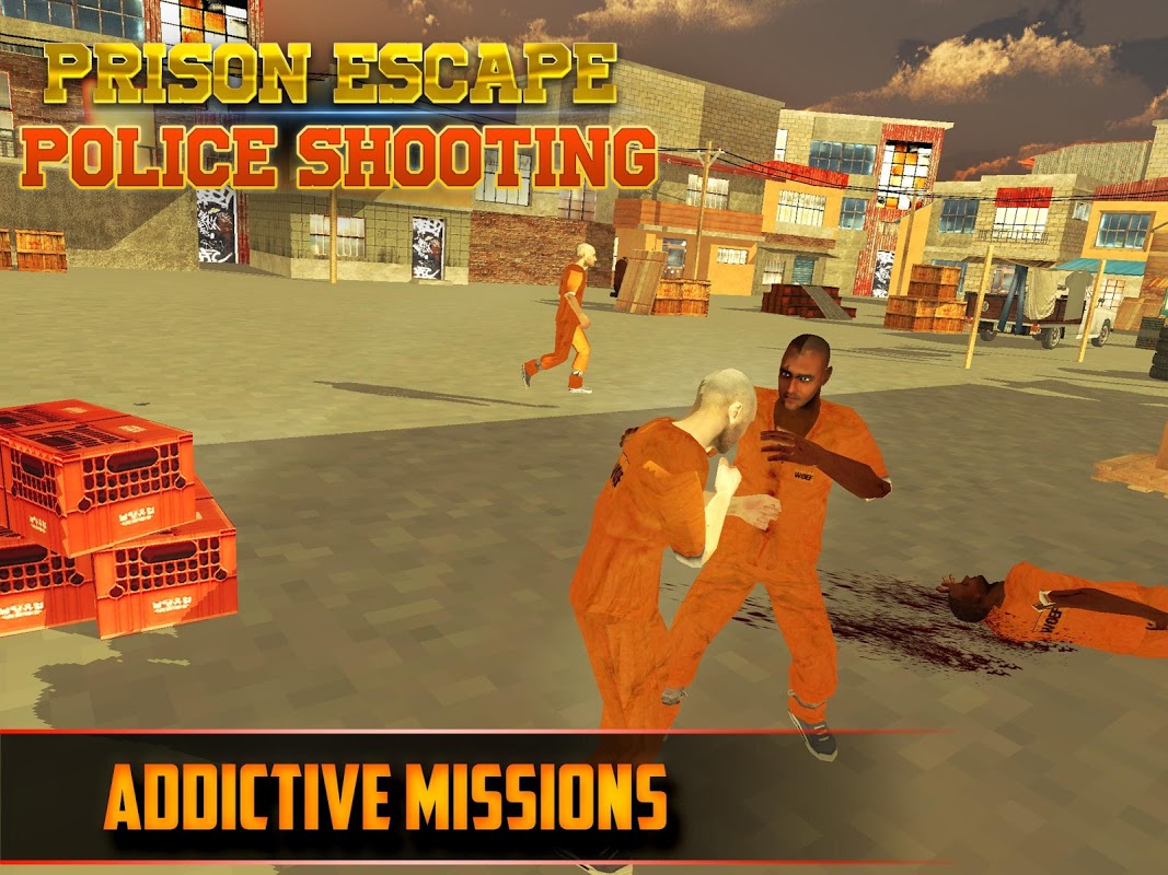 Prison Escape Police Shooting скачать бесплатно Шутеры на Android из  каталога RuStore от MegaByte Studios