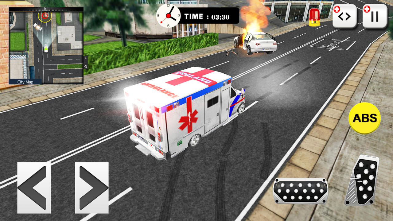 Ambulance Rescue Emergency Driving скачать бесплатно Симуляторы на Android  из каталога RuStore от Appnomics studio