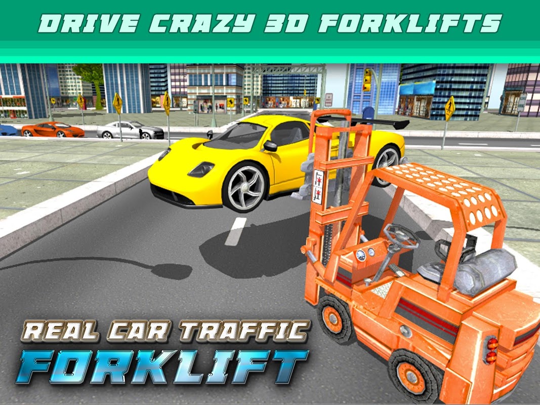 Real Car Traffic Forklift Sim скачать бесплатно Симуляторы на Android из  каталога RuStore от MegaByte Studios