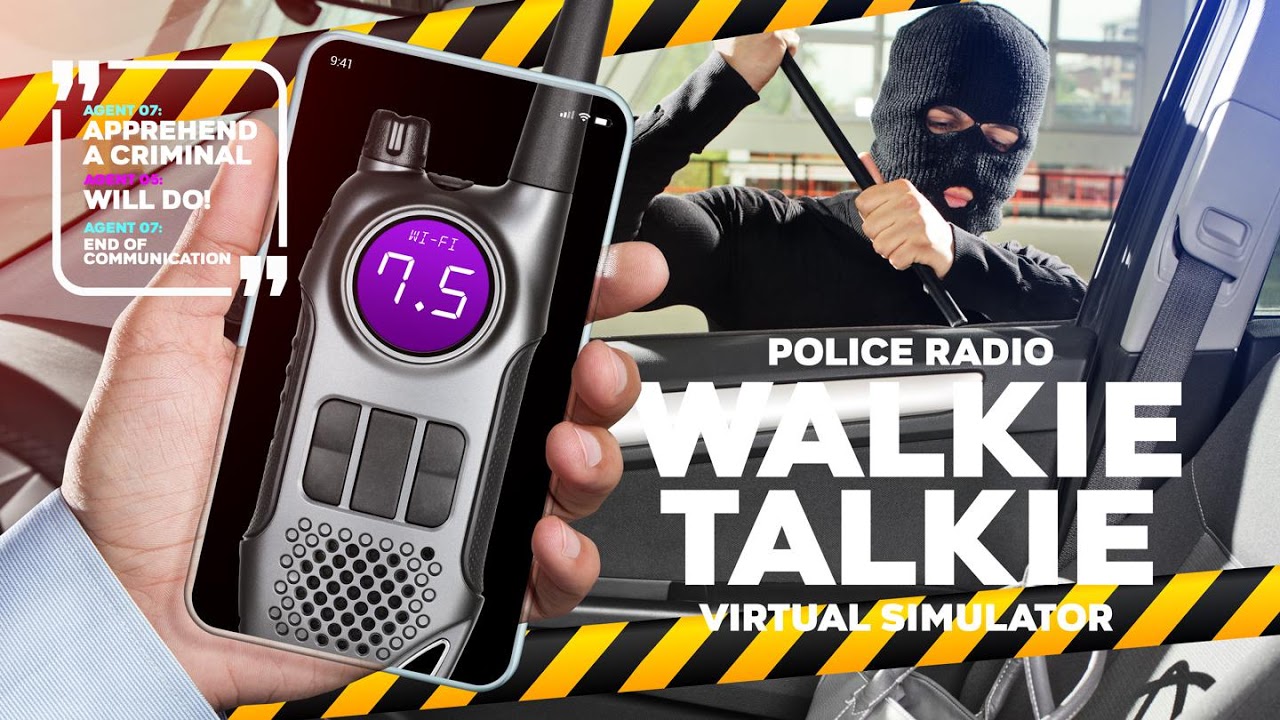 Police walkie talkie radio virtual simulator скачать бесплатно Симуляторы  на Android из каталога RuStore от Golden factory rabbits