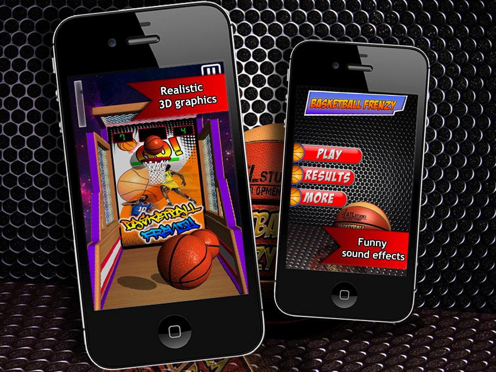 Basketball Frenzy скачать бесплатно Аркады на Android из каталога RuStore  от Lemon Fresh Studio