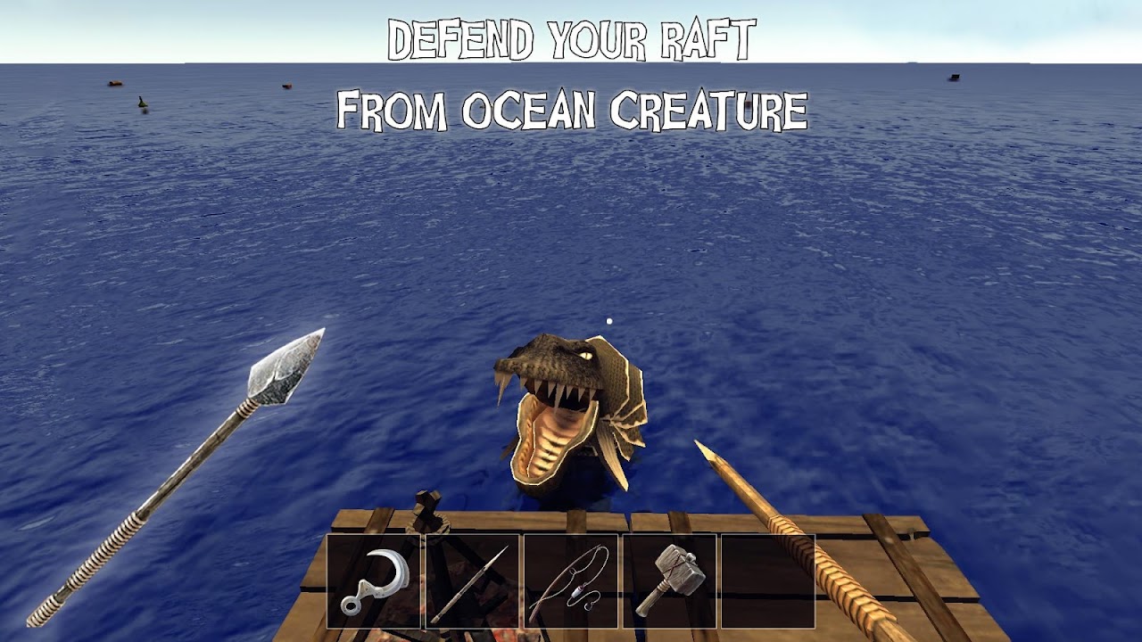 Raft Survival Ark Simulator скачать бесплатно Симуляторы на Android из  каталога RuStore от Wiggle Woggle