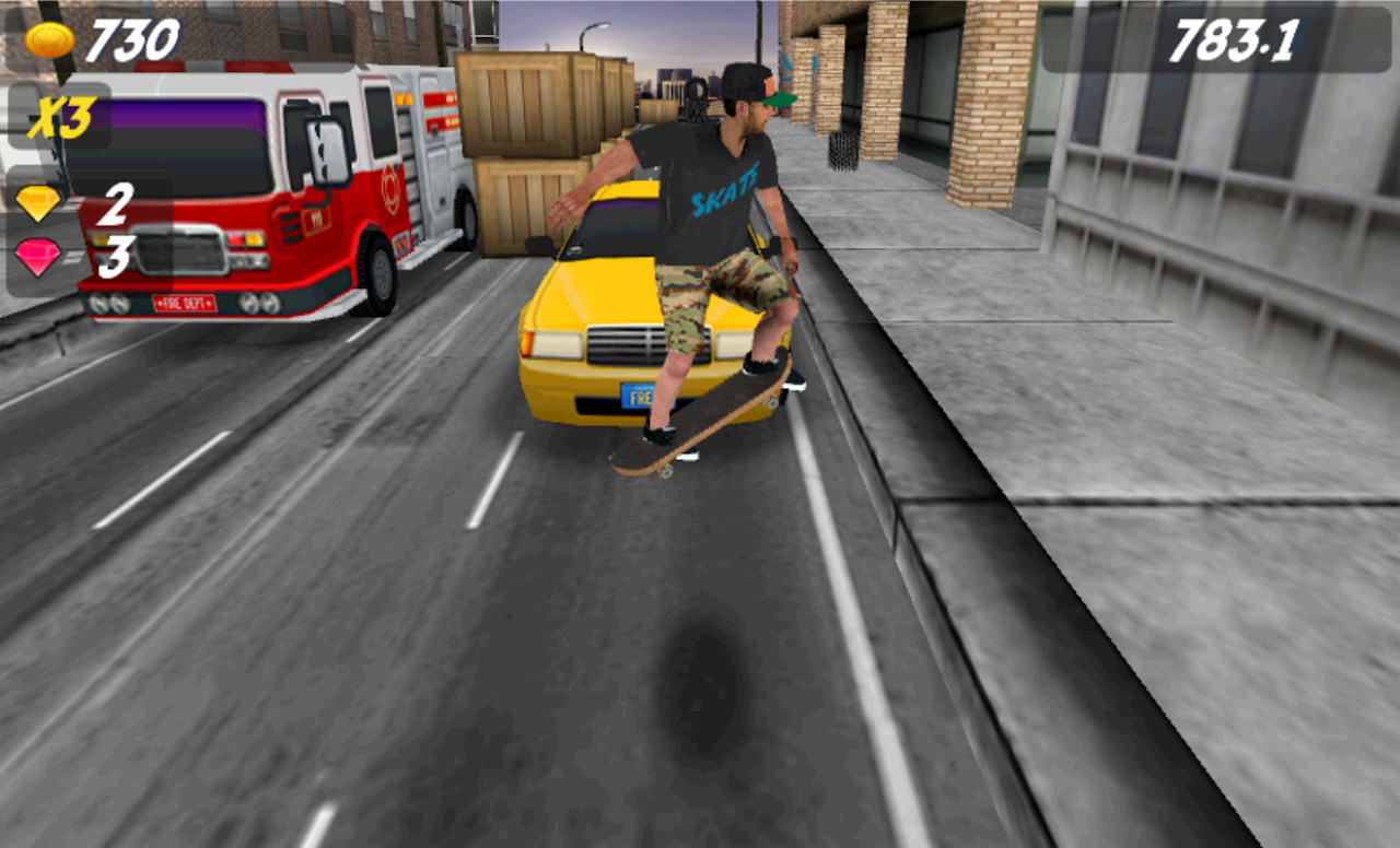 PEPI Skate 2 скачать бесплатно Аркады на Android из каталога RuStore от  Foose Games