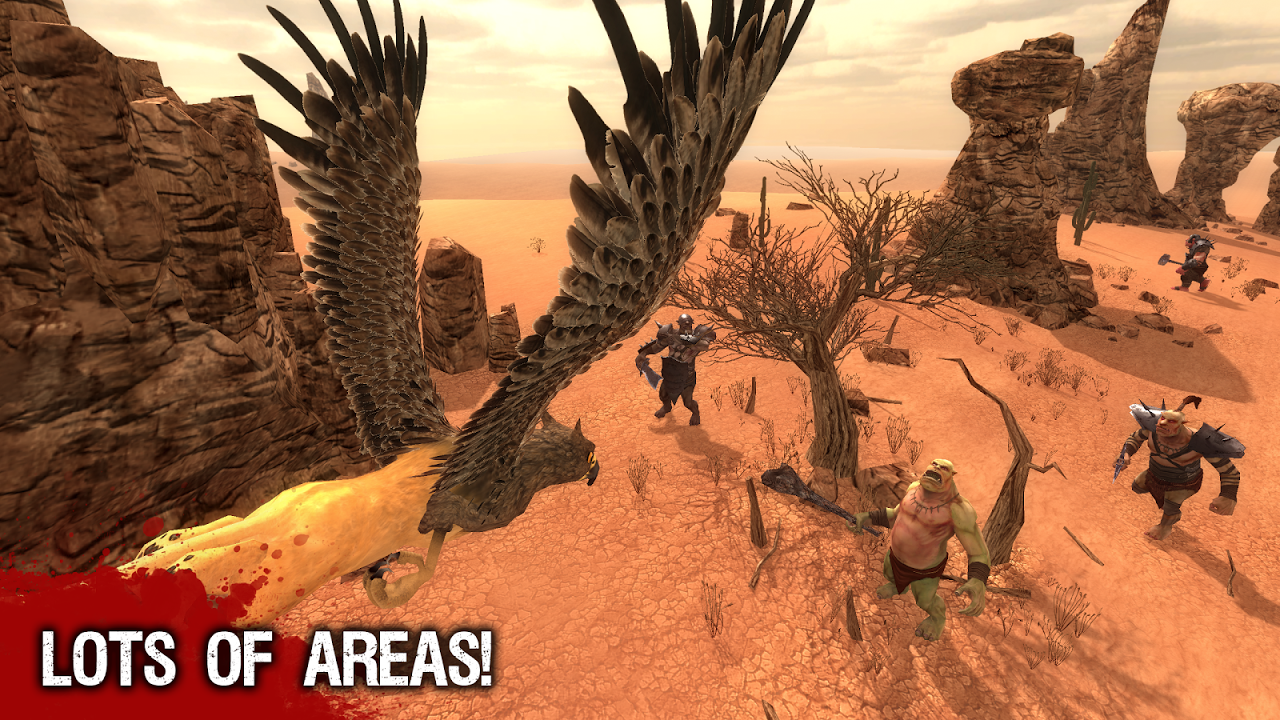 Eagle-Lion Hybird RPG 3D скачать бесплатно Симуляторы на Android из  каталога RuStore от Yusuf Basbogaoglu