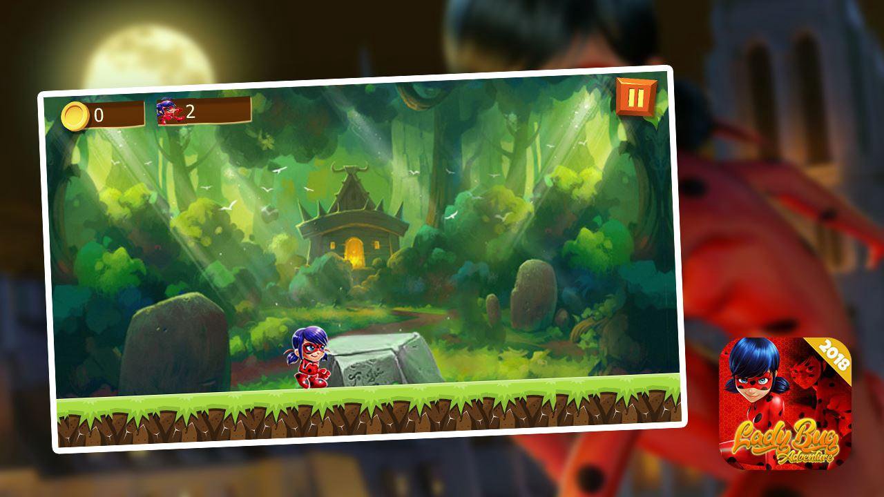 Super Run Ladybug Adventure Jungle скачать бесплатно Приключения на Android  из каталога RuStore от Random Game Move