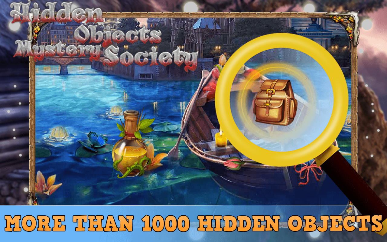 Hidden Objects Mystery Society Games 100 levels скачать бесплатно  Головоломки на Android из каталога RuStore от Midway Free Games