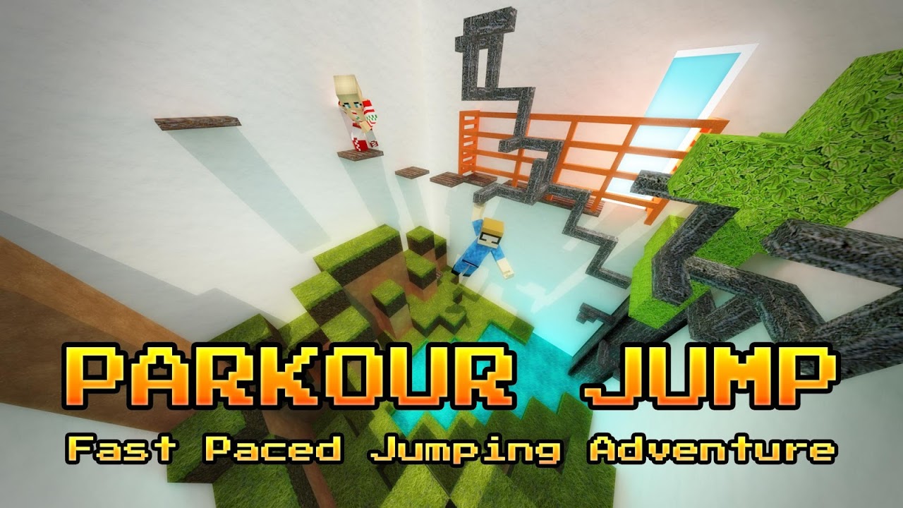 Parkour Jump Obstacle Course скачать бесплатно Казуальные на Android из  каталога RuStore от BlockGames