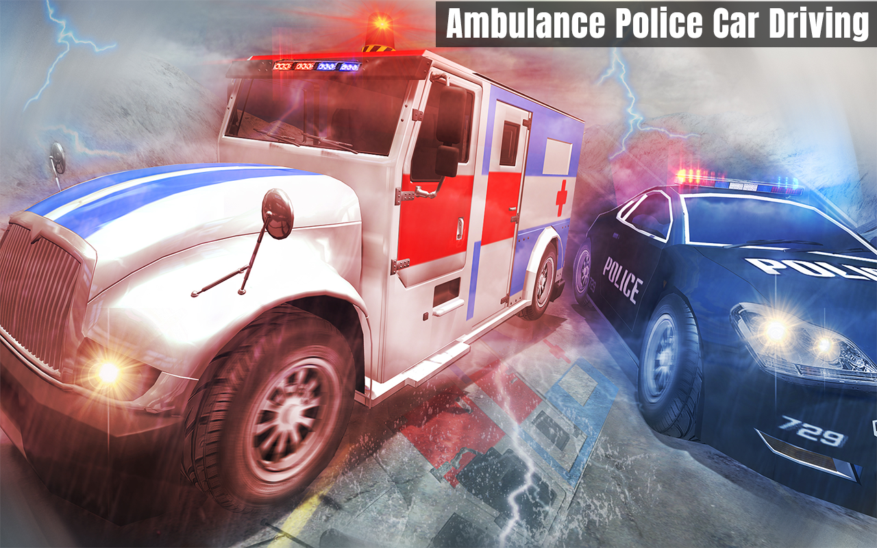 Ambulance Police Car Drift Rescue Driving Fun Game скачать бесплатно  Гоночные на Android из каталога RuStore от Ausomatic SA