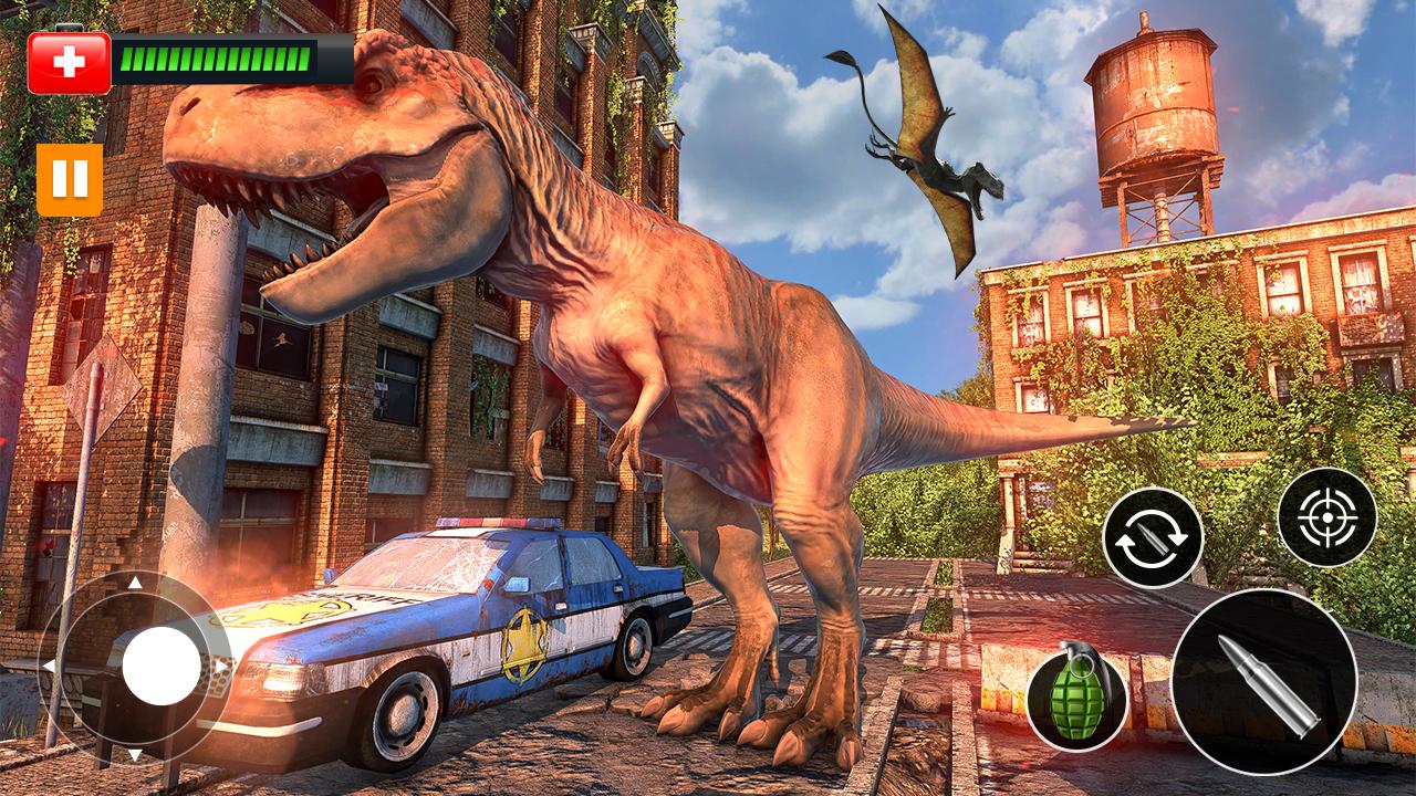 Dinosaur Hunter - Dinosaur Games скачать бесплатно Шутеры на Android из  каталога RuStore от farzan_3