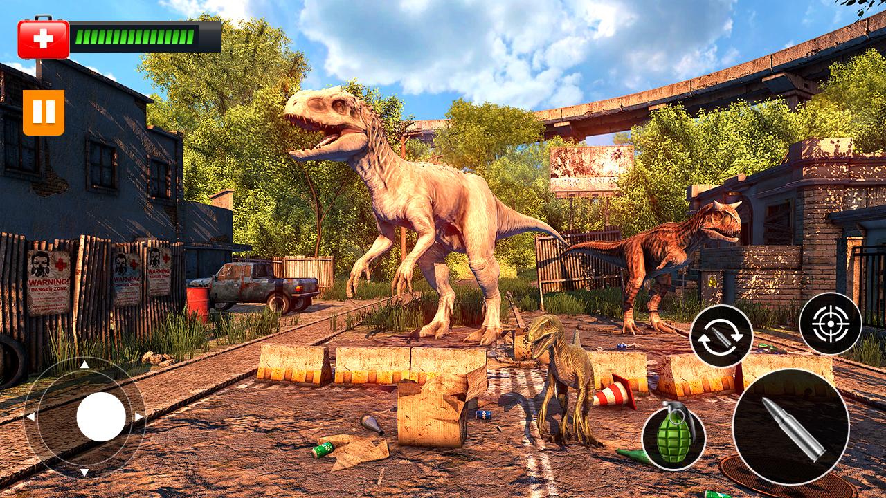 Dinosaur Hunter - Dinosaur Games скачать бесплатно Шутеры на Android из  каталога RuStore от farzan_3