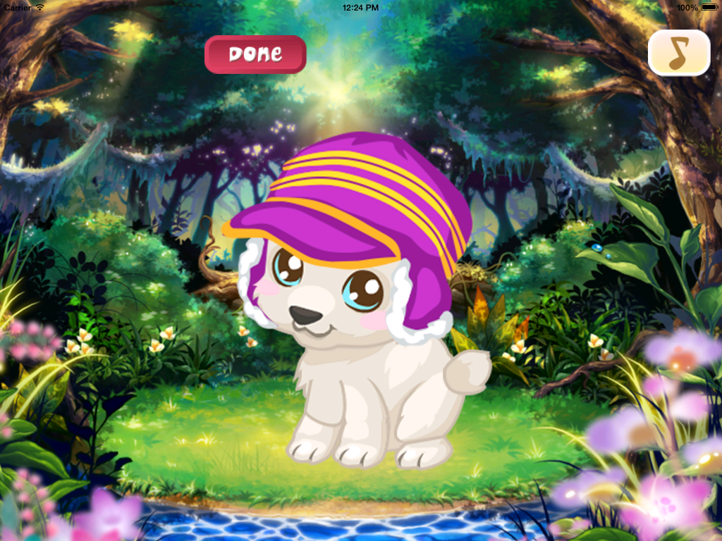 Cute dog care and dress up скачать бесплатно Детские на Android из каталога  RuStore от New Born Games