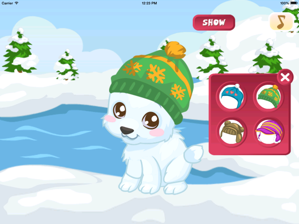 Cute dog care and dress up скачать бесплатно Детские на Android из каталога  RuStore от New Born Games